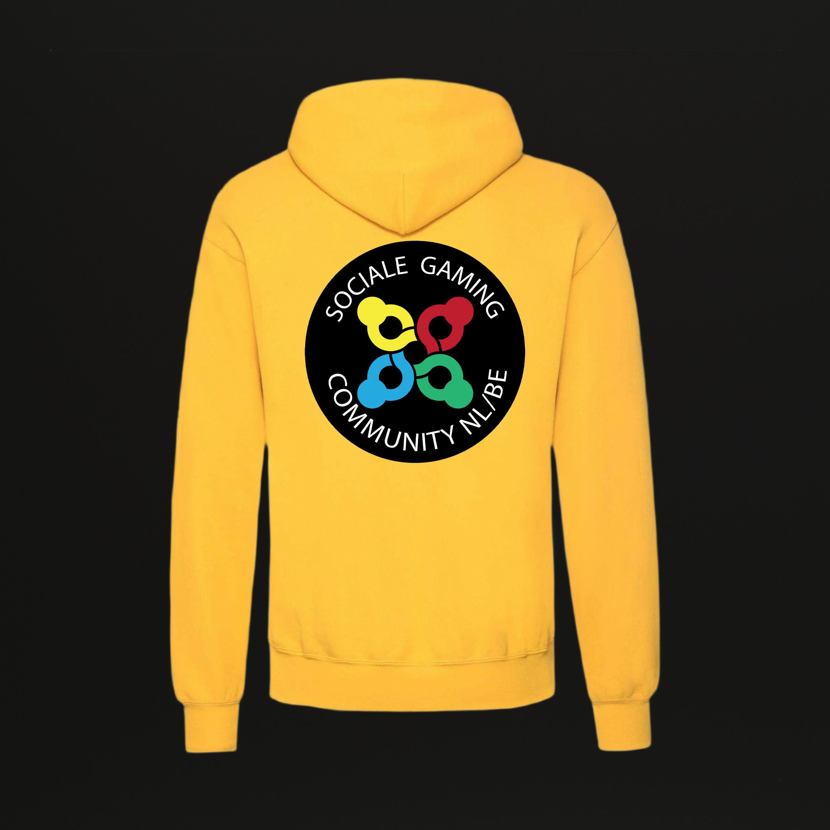 Sociale Gaming Community NL/BE Hoodie Geel