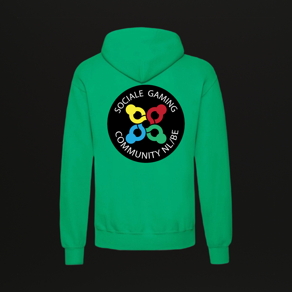Sociale Gaming Community NL/BE Hoodie Groen
