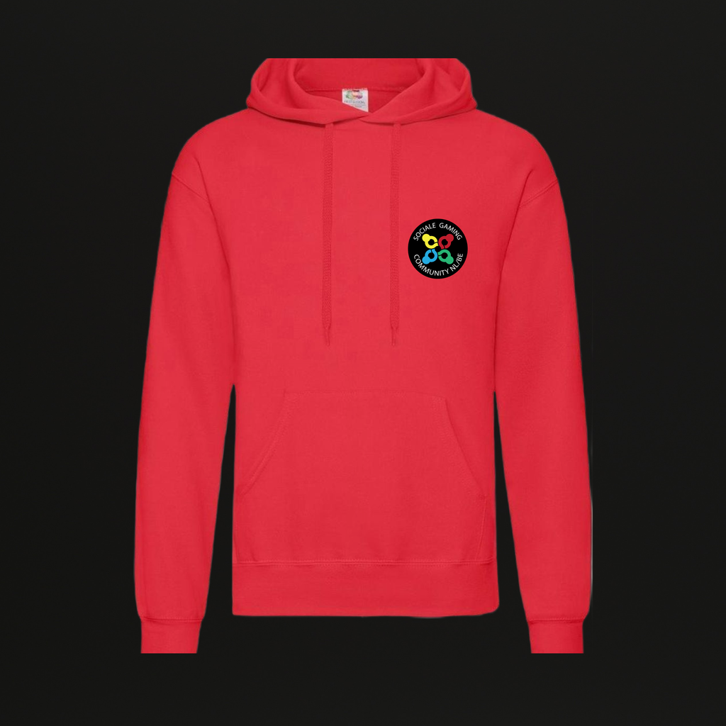 Sociale Gaming Community NL/BE Hoodie Rood