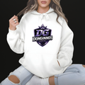 DonGinnos Hoodie Wit Borstlogo