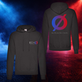 EchØ Streetwear Hoodie Zwart (borstlogo en rug)