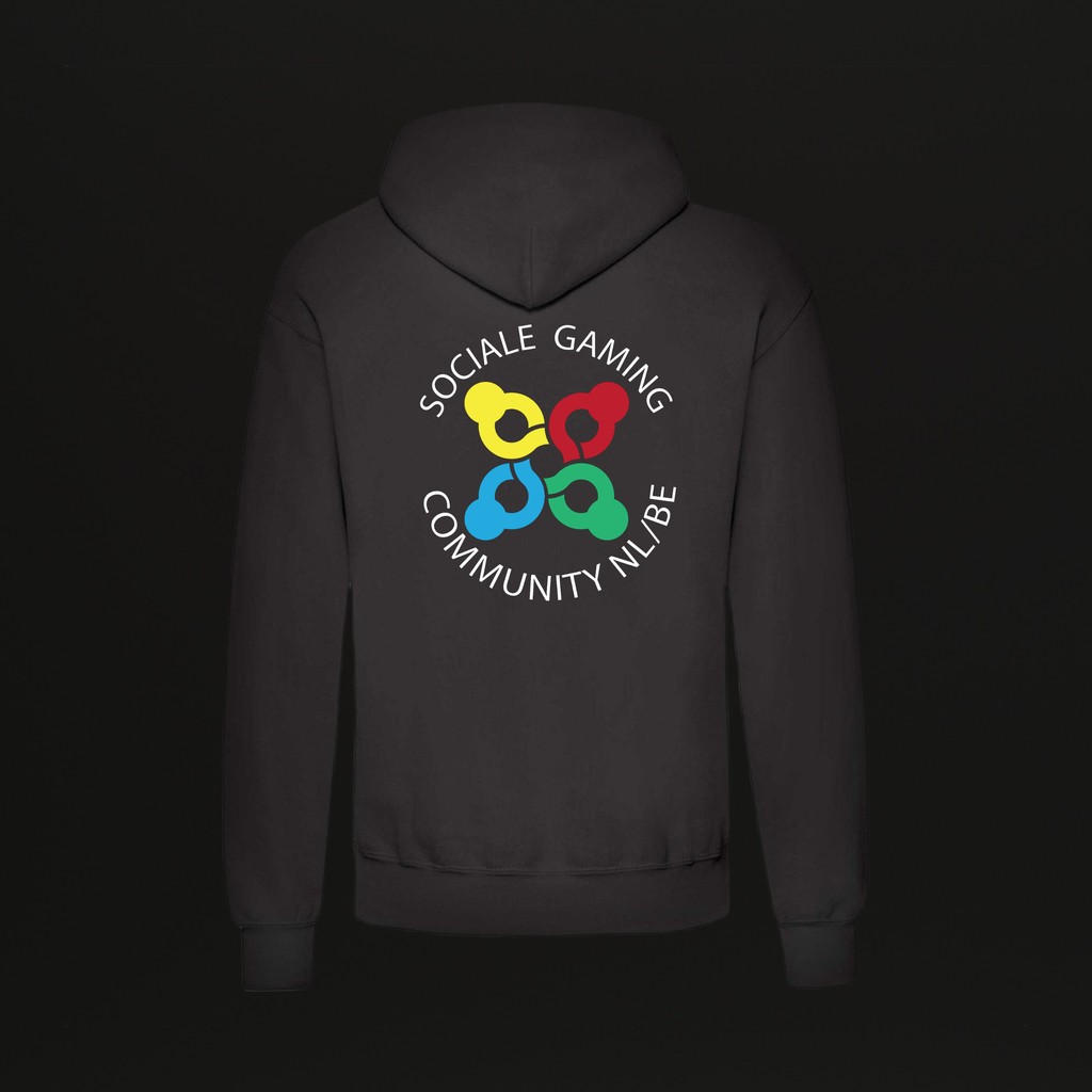 Sociale Gaming Community NL/BE Hoodie zwart