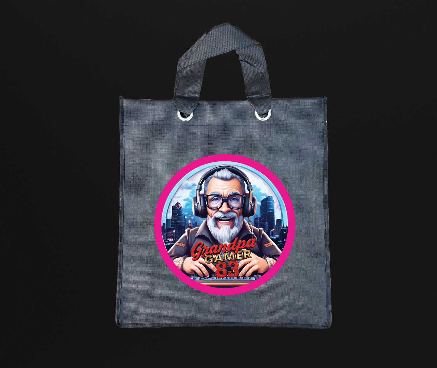 Grandpa Gamer83 Boodschappentas