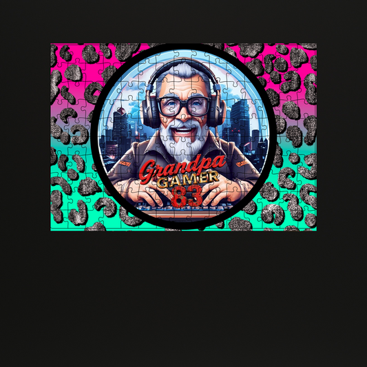 Grandpa Gamer83 Puzzel Pink Edition