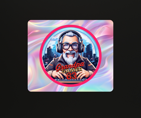 Grandpa Gamer83 Muismat Holo