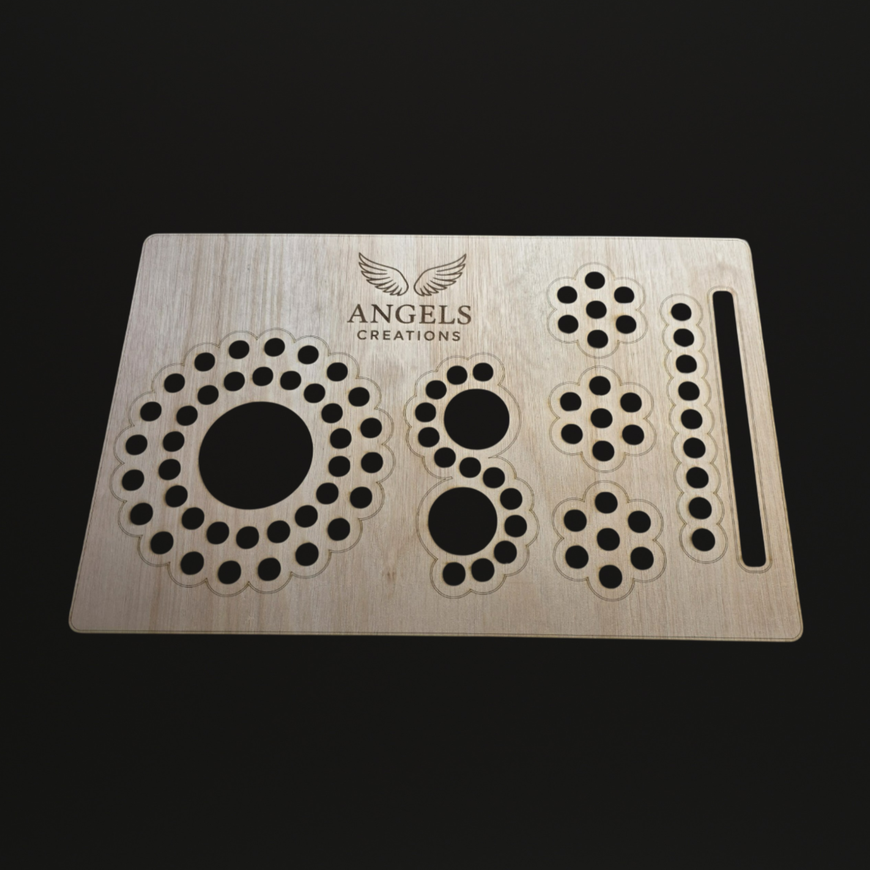 Kralenbord met eigen logo