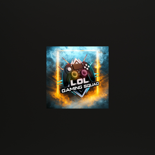 LOL Gaming Squad magneet Blauw Geel