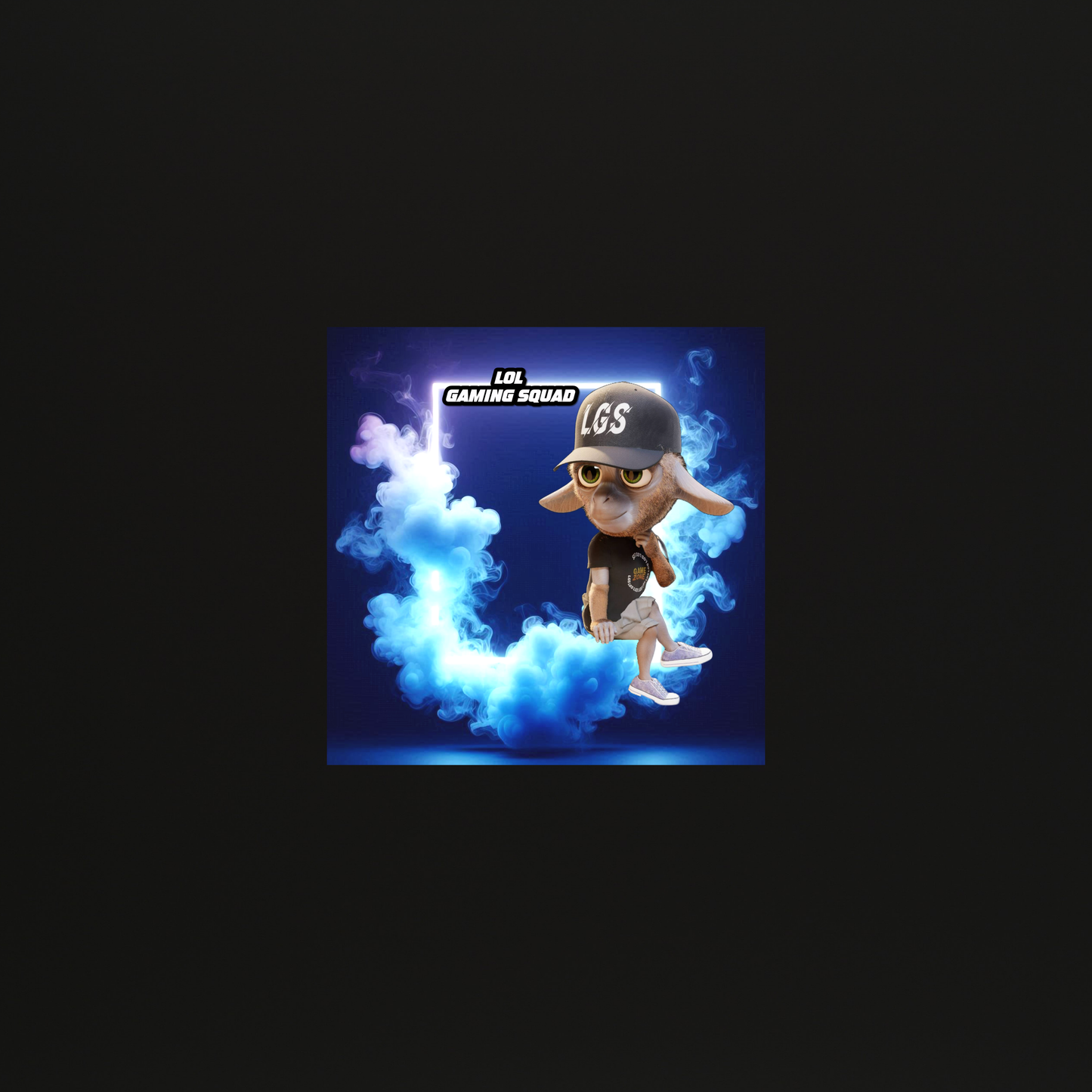 LOL Gaming Squad magneet Blue