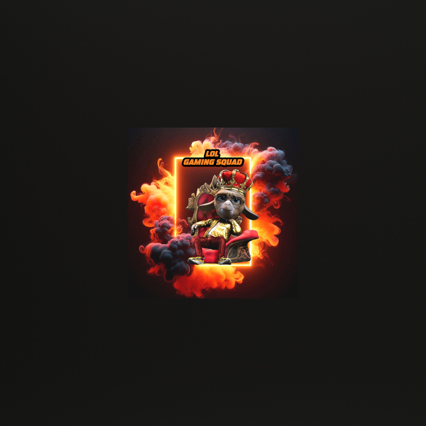 LOL Gaming Squad magneet King