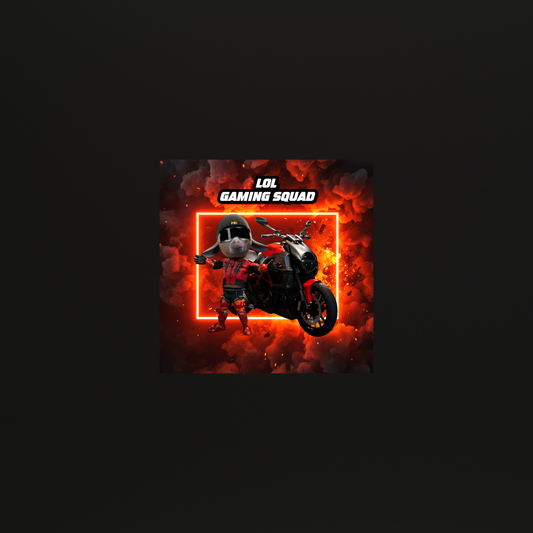 LOL Gaming Squad magneet Red