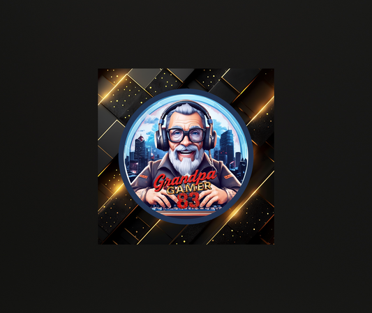 Grandpa Gamer83 Magneet