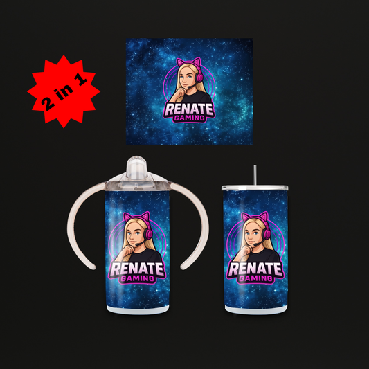 Renate.tt Mini Tumbler Blue