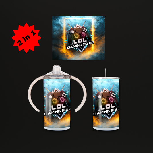 LOL Gaming Squad Mini Tumbler Blauw Geel