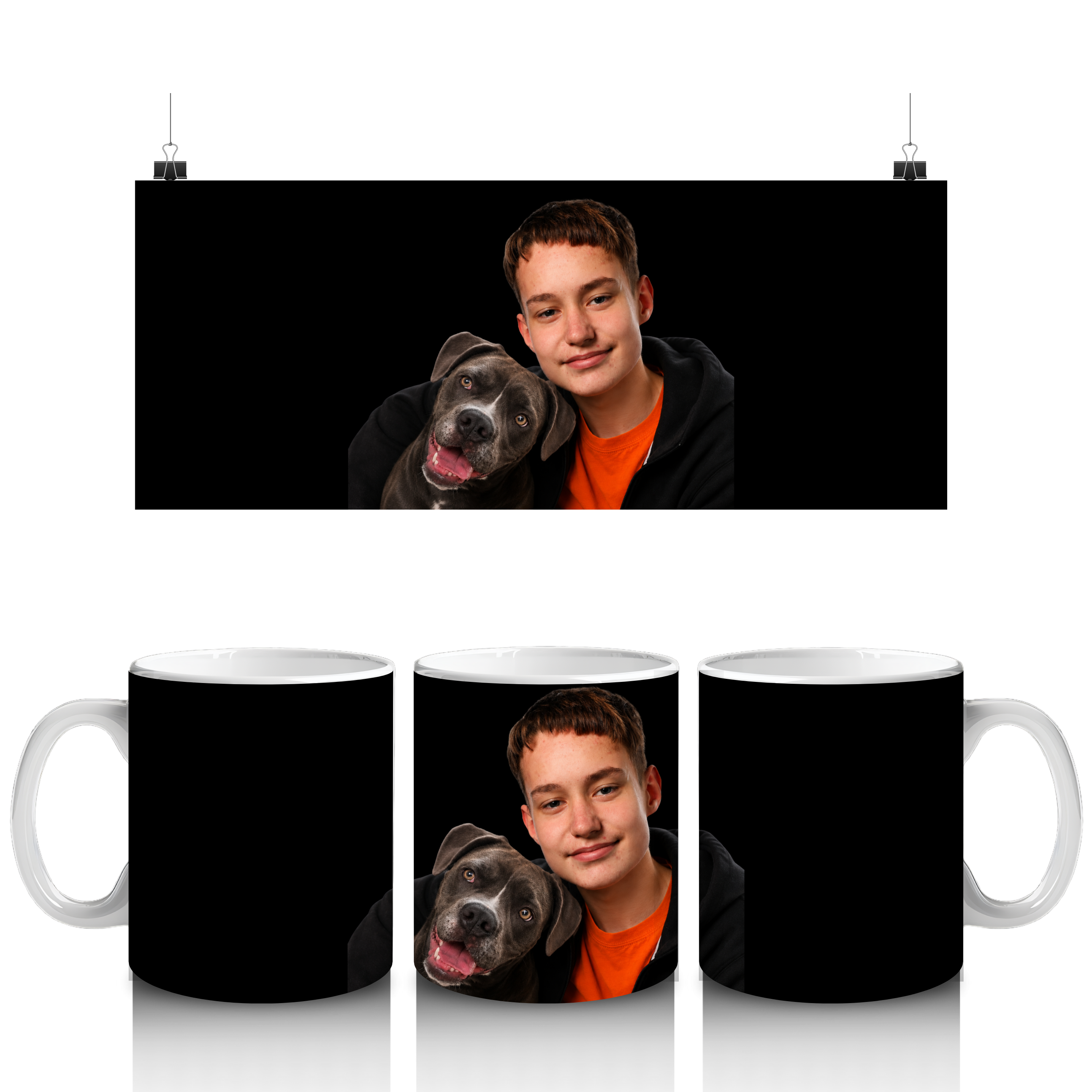 Mok met eigen foto