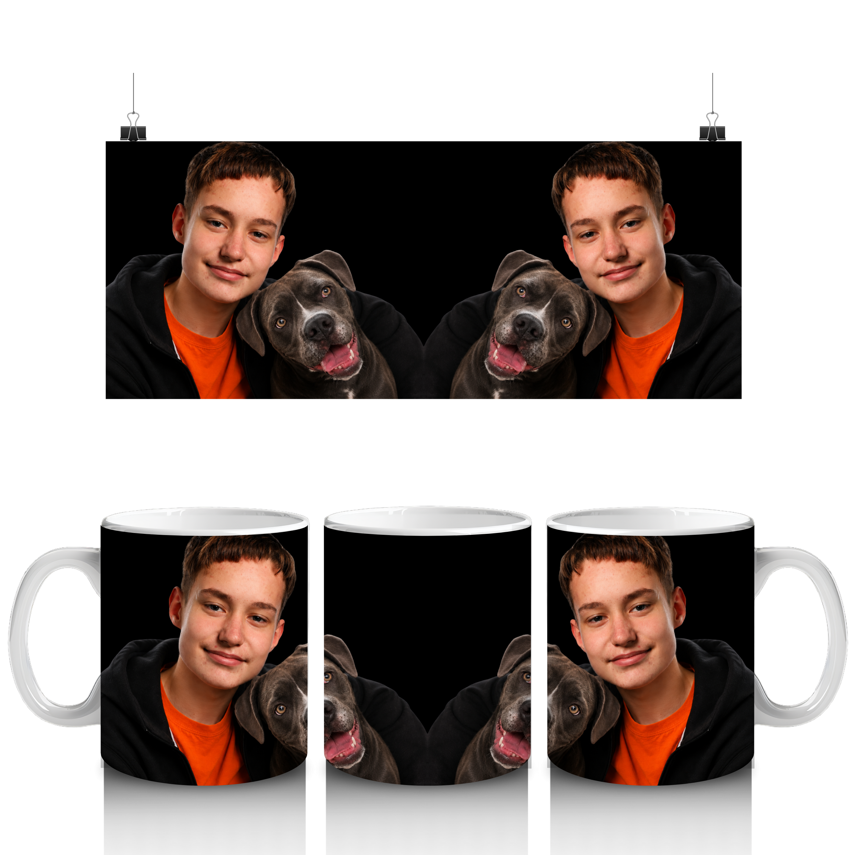Mok met eigen foto