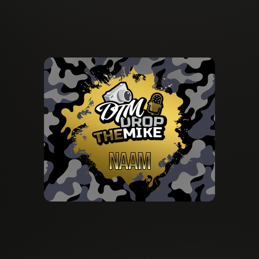 DropTheMike Muismat Goud met naam