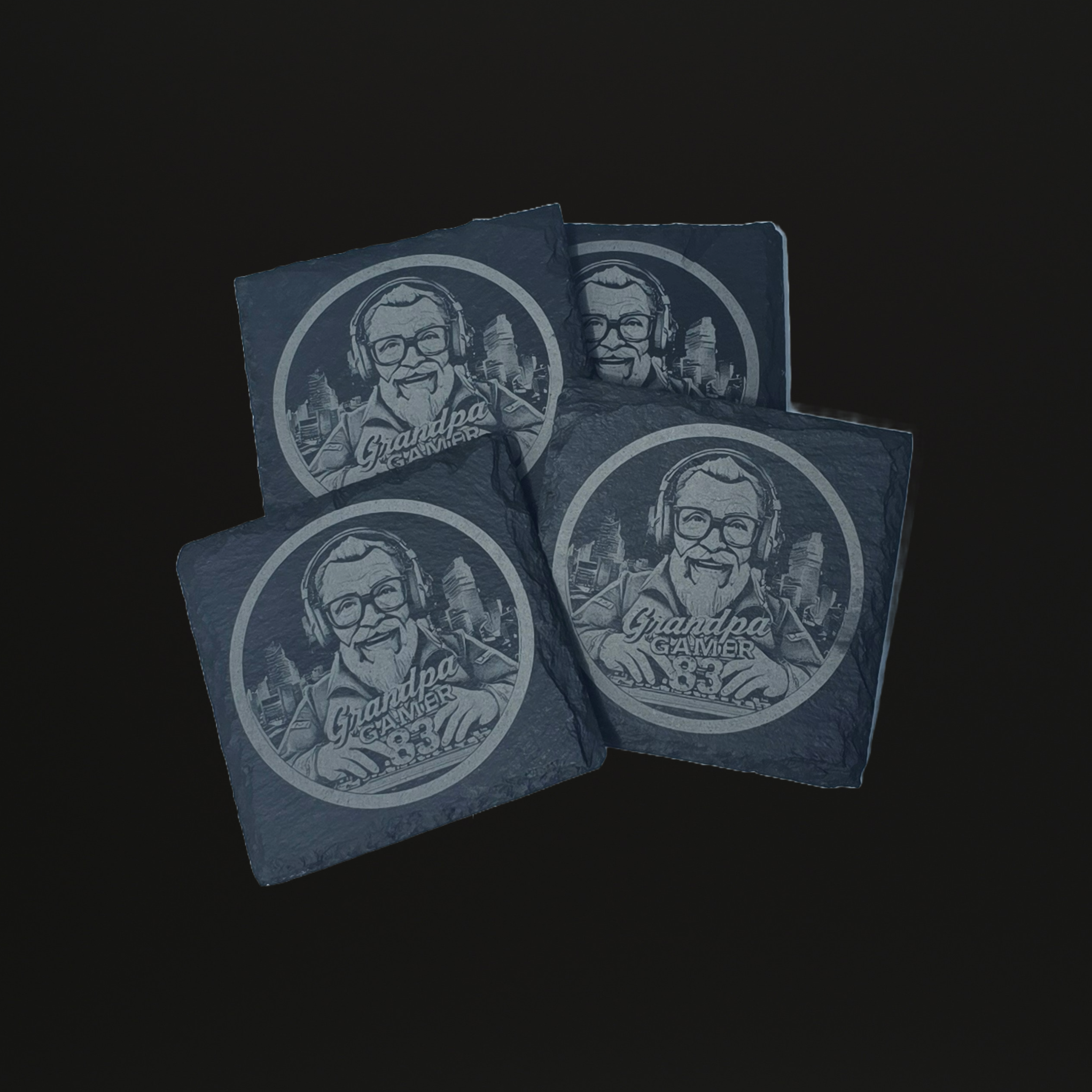 Leisteen Onderzetters