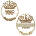 Wanddekoration Prinzessinnenkrone
