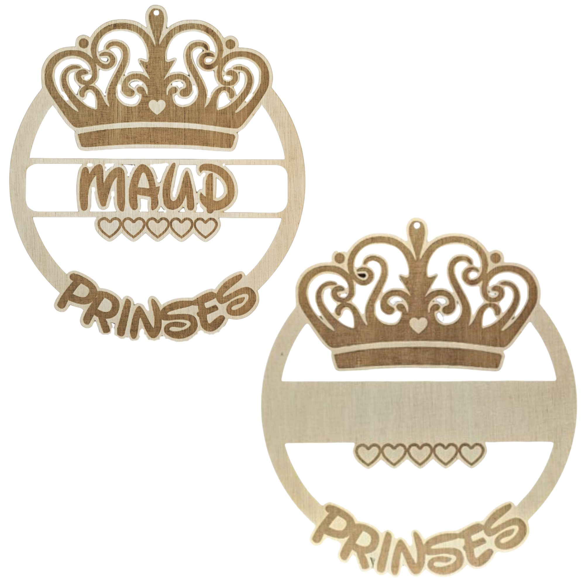 Wanddekoration Prinzessinnenkrone