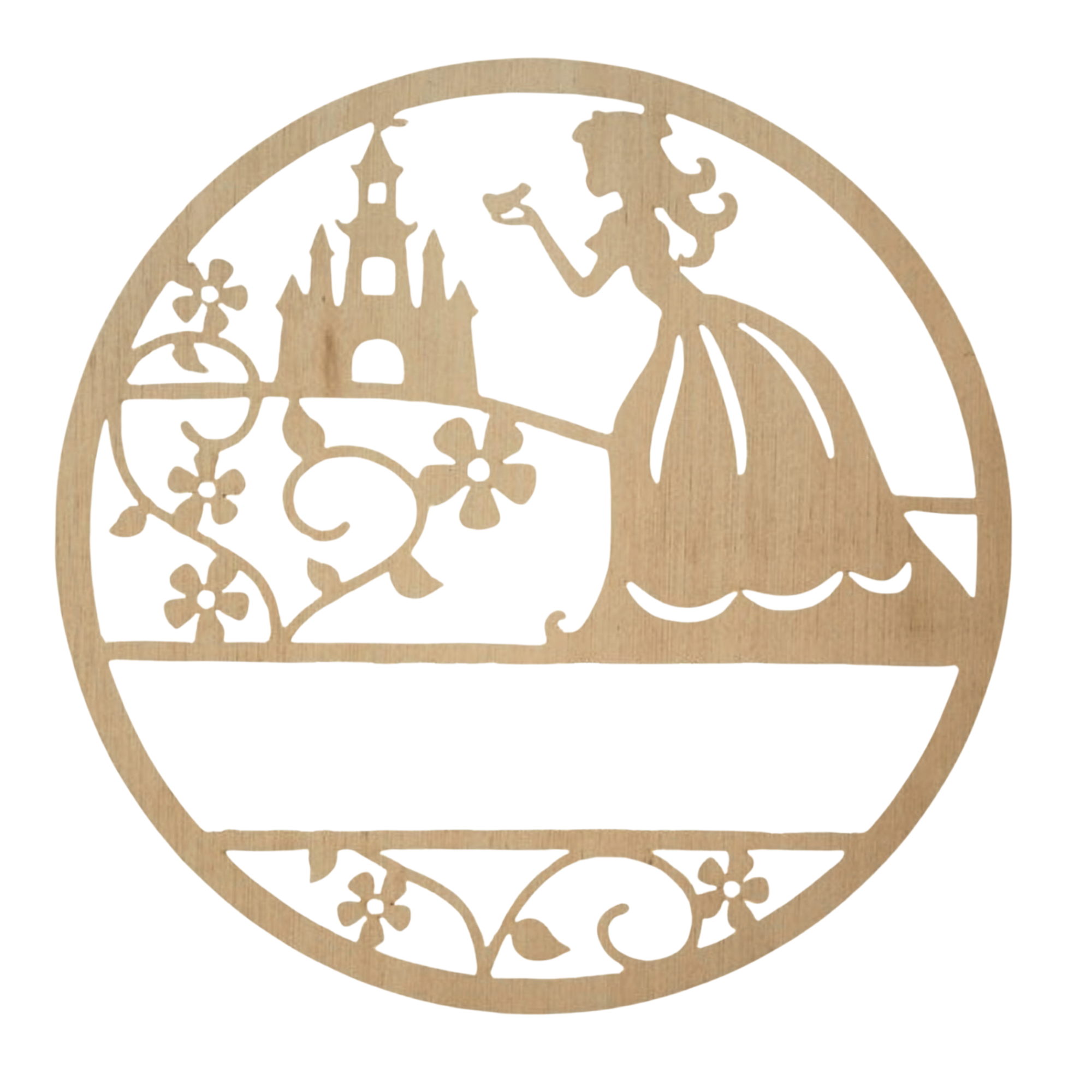 Wanddekoration Prinzessin