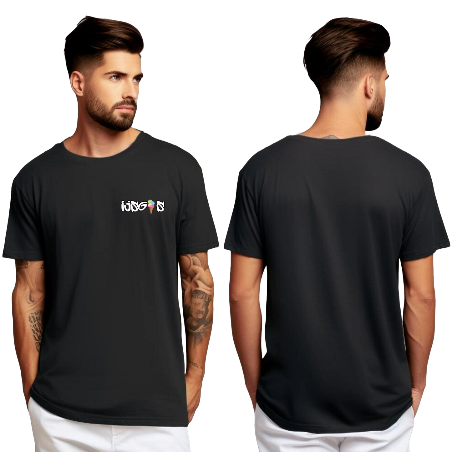 IjsGijs - Tshirt Borstlogo