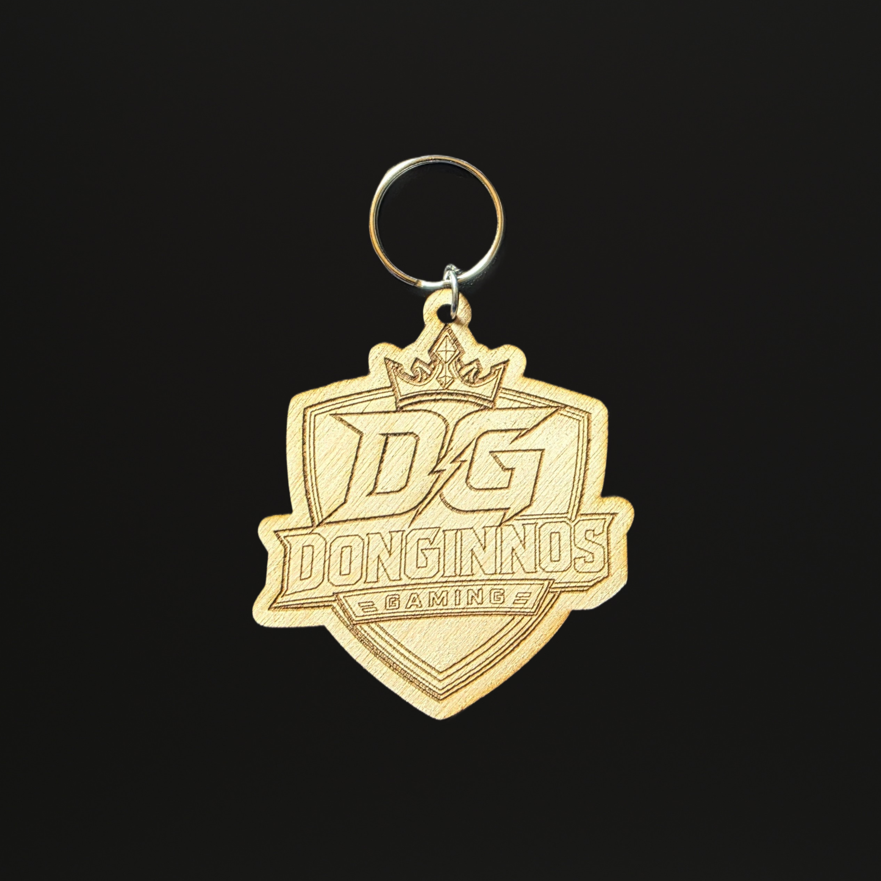 DonGinnos Sleutelhanger hout