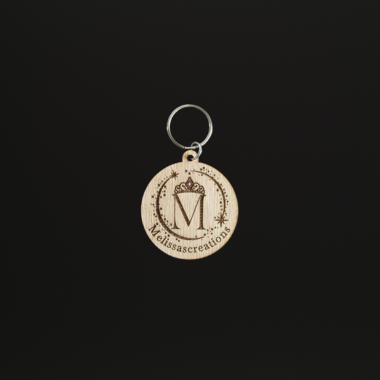 MelissasCreations Sleutelhanger hout