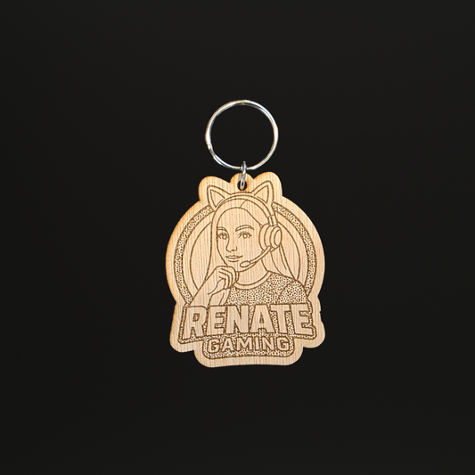 Renate.tt Sleutelhanger hout