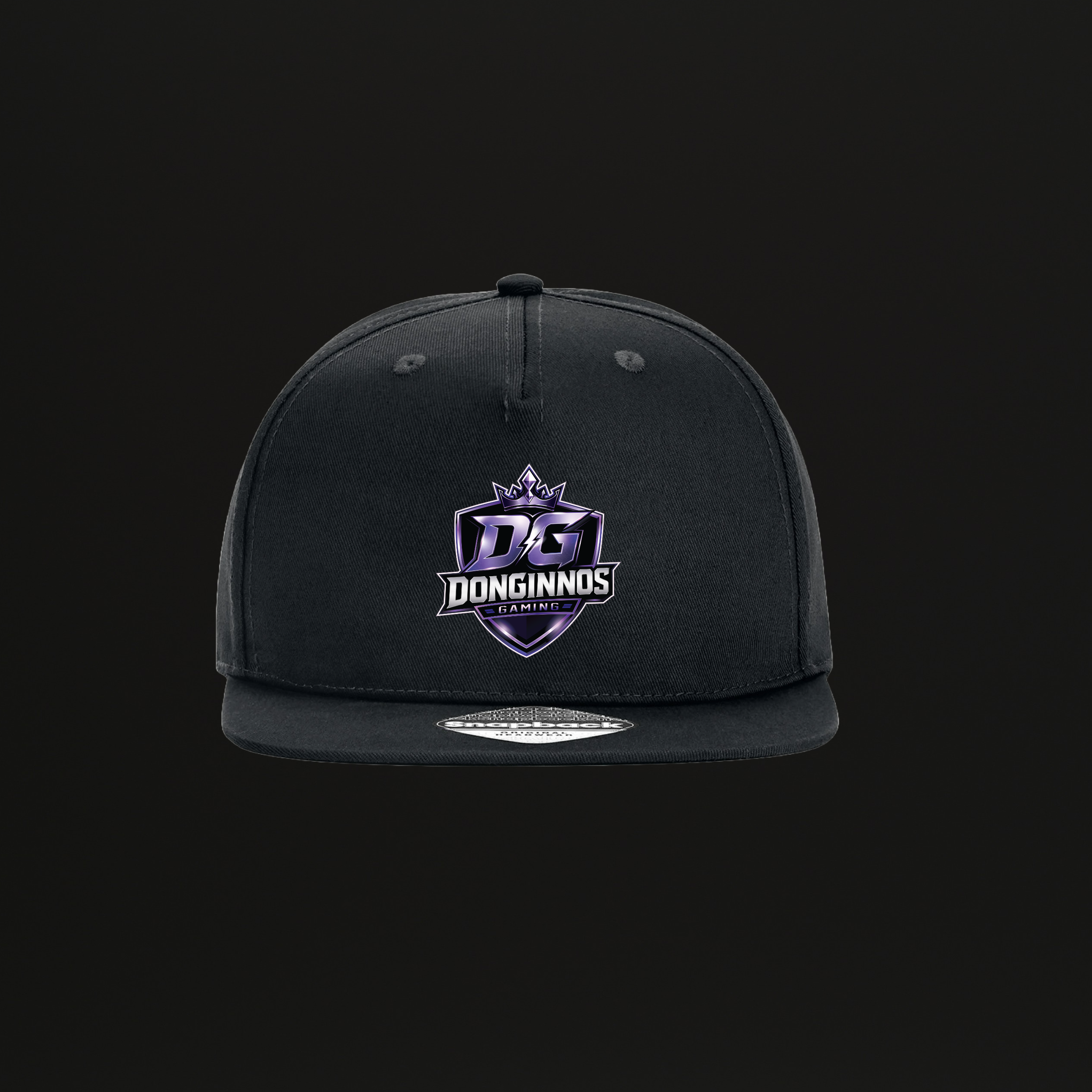 DonGinnos Snapback Pet Zwart