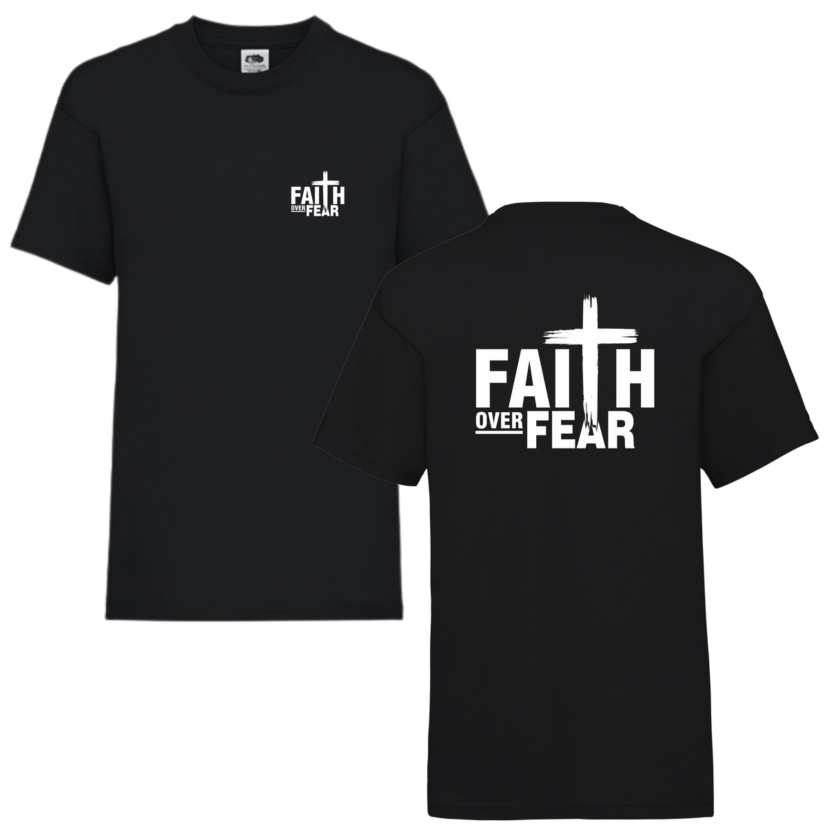 Faith T-shirt Faith over Fear (5010)