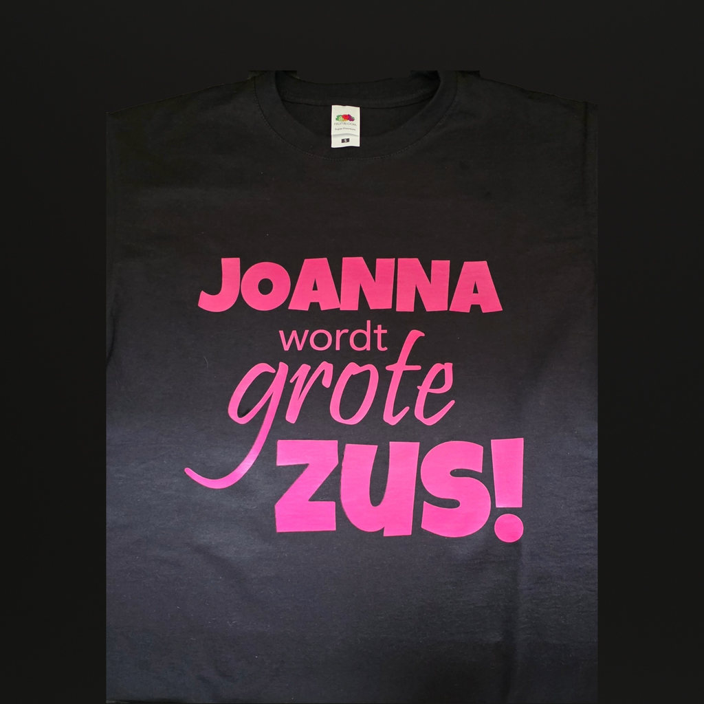Tshirt met eigen opdruk