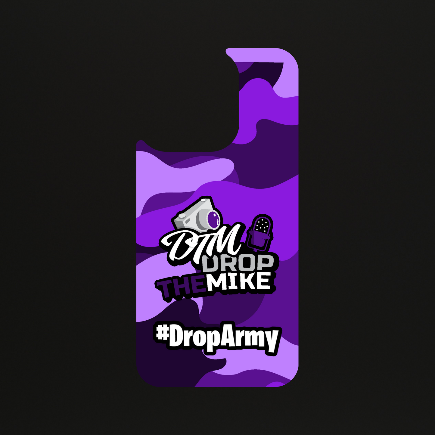 Drop The Mike Telefoonhoes Iphone