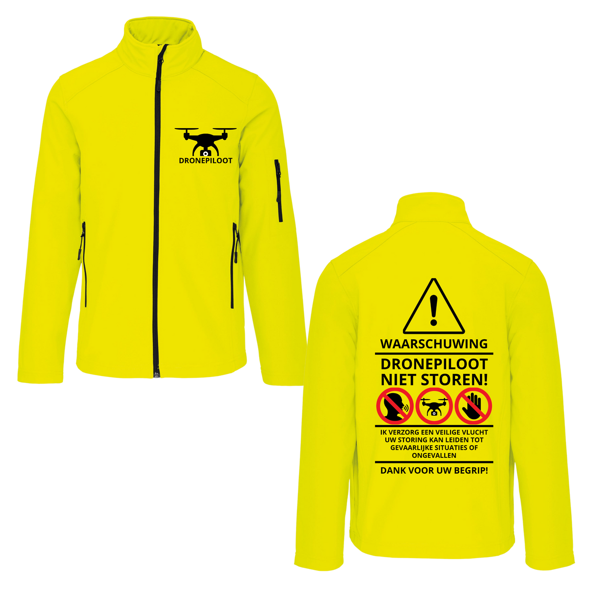 Softshell Jas Dronepiloot