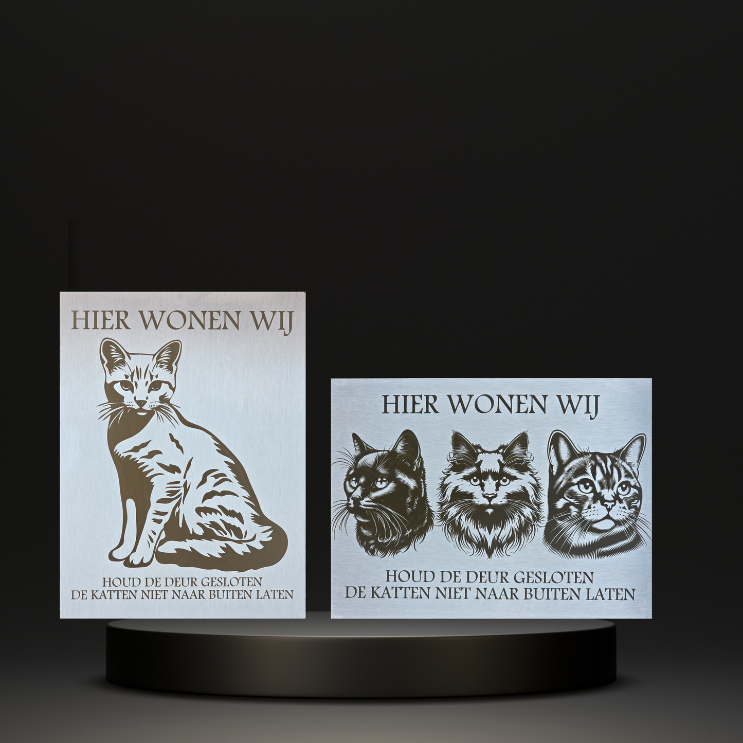 Kattenbord personaliseren