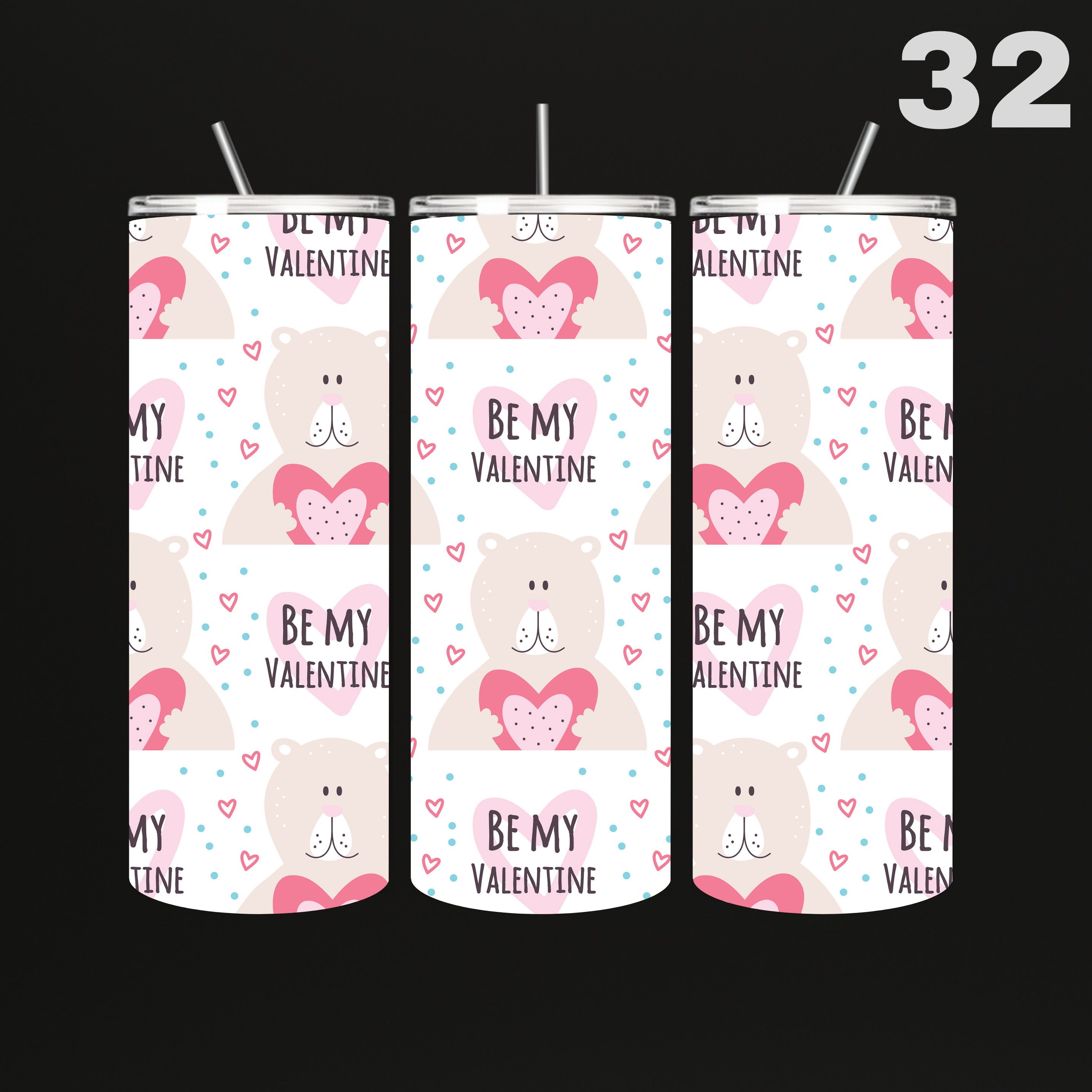 Tumblers Hartjes