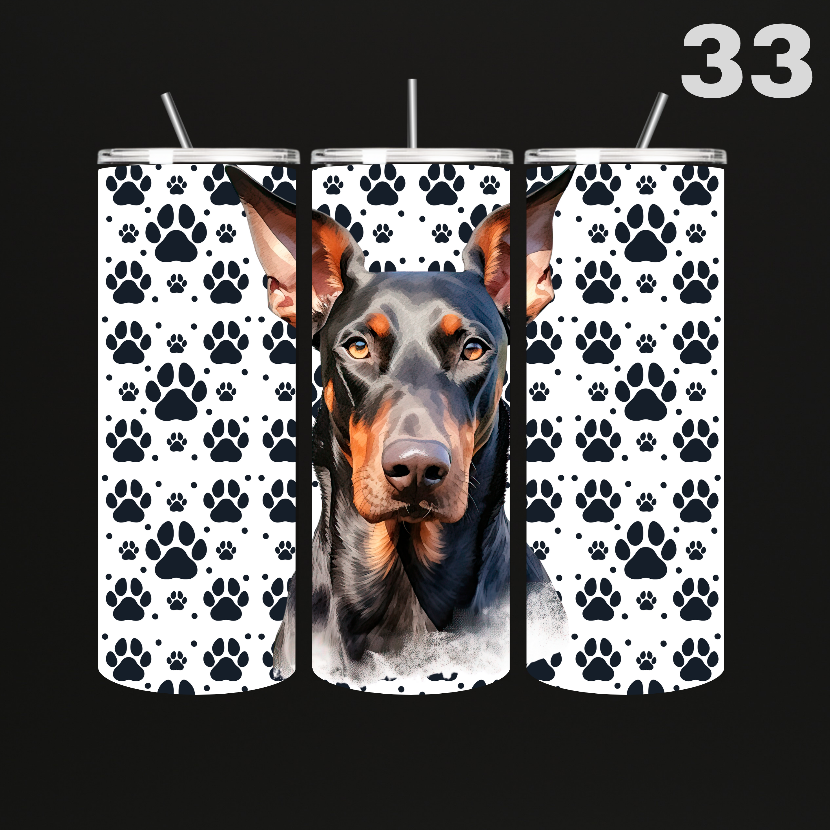 Tumbler Hond Pootjes