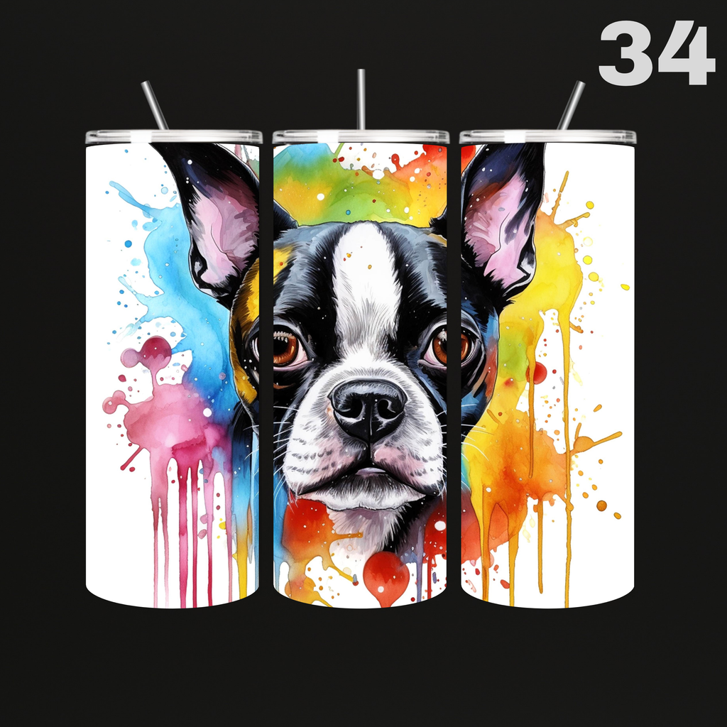 Tumbler Hond Olie