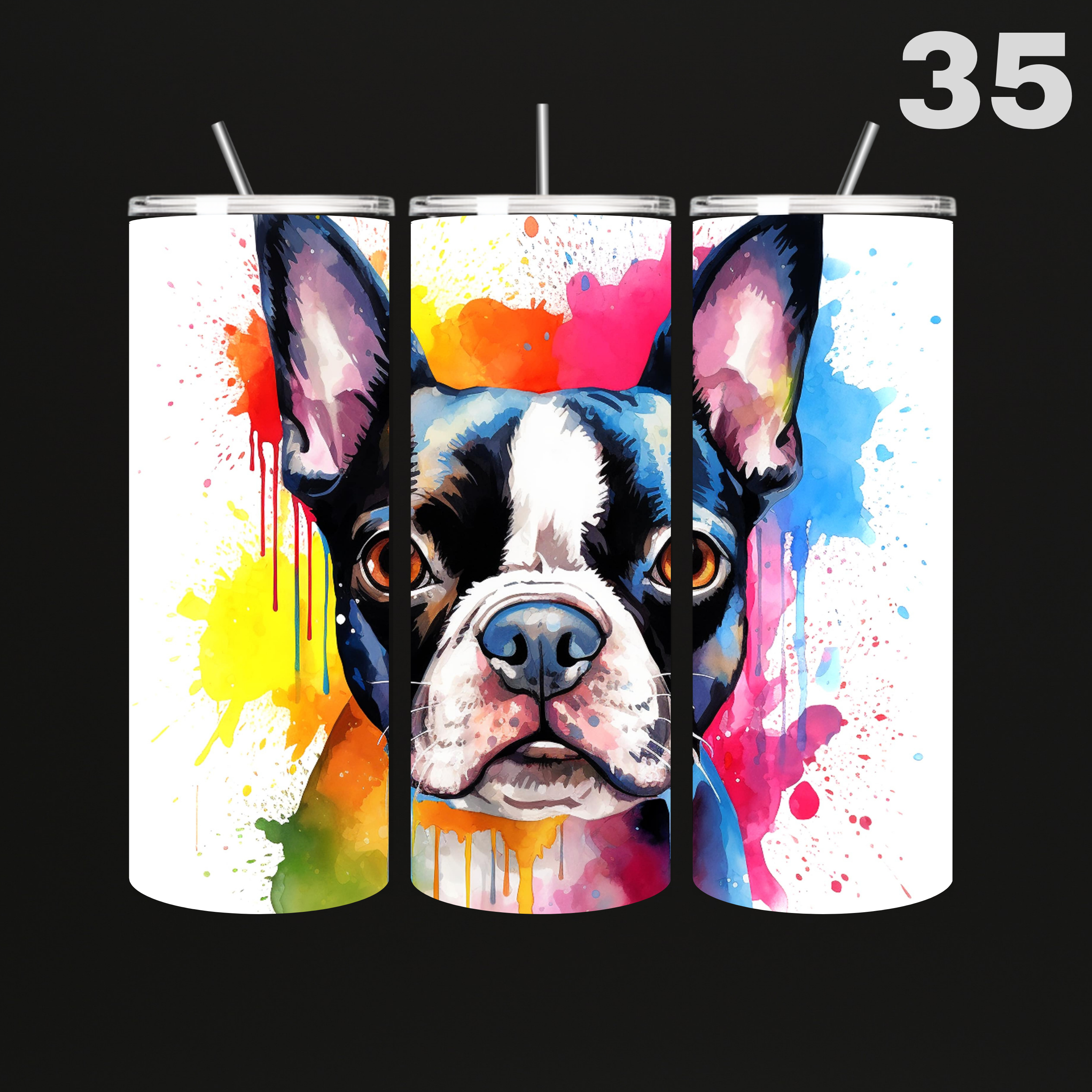 Tumbler Hond Olie