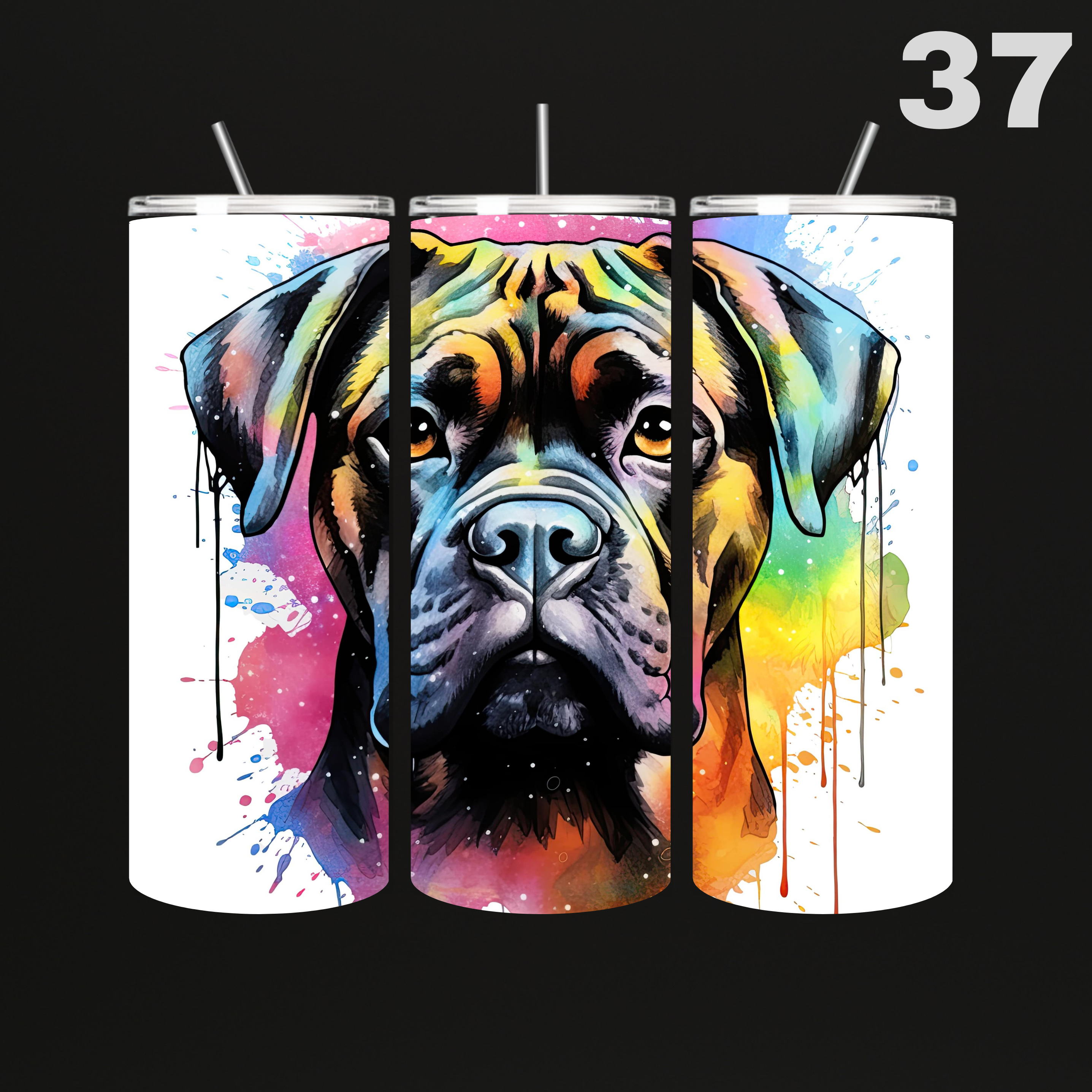 Tumbler Hond Olie