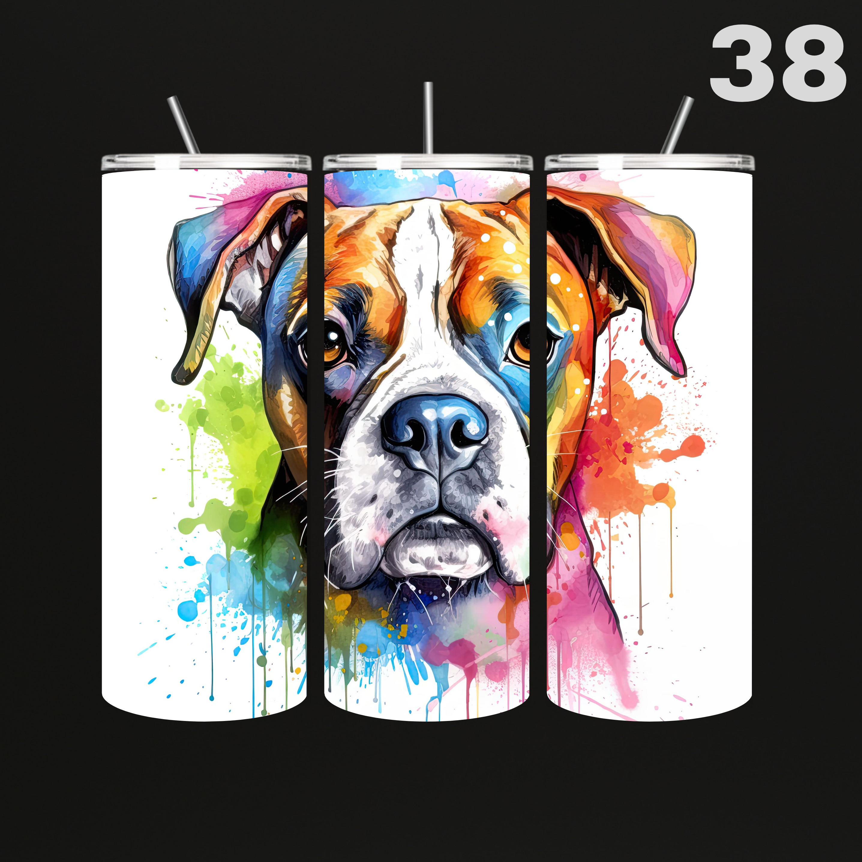 Tumbler Hond Olie