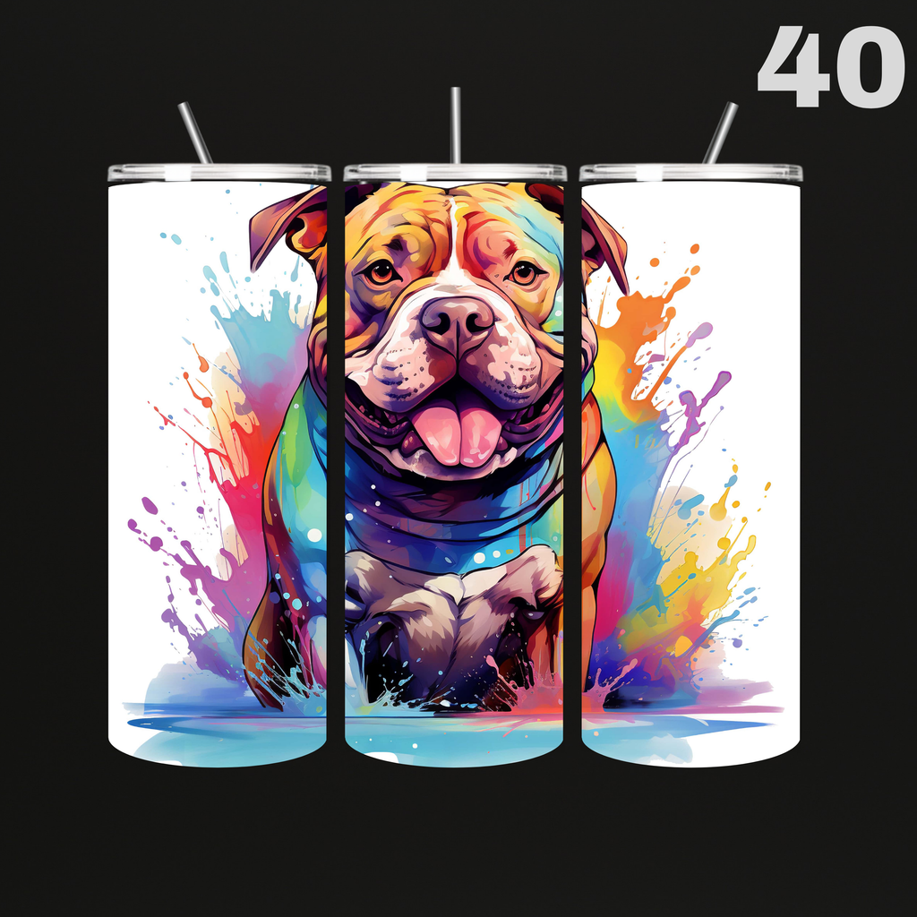 Tumbler Hond Bully's-Bulldogs