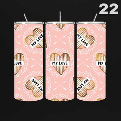 Tumblers Hartjes