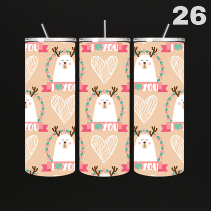 Tumblers Hartjes