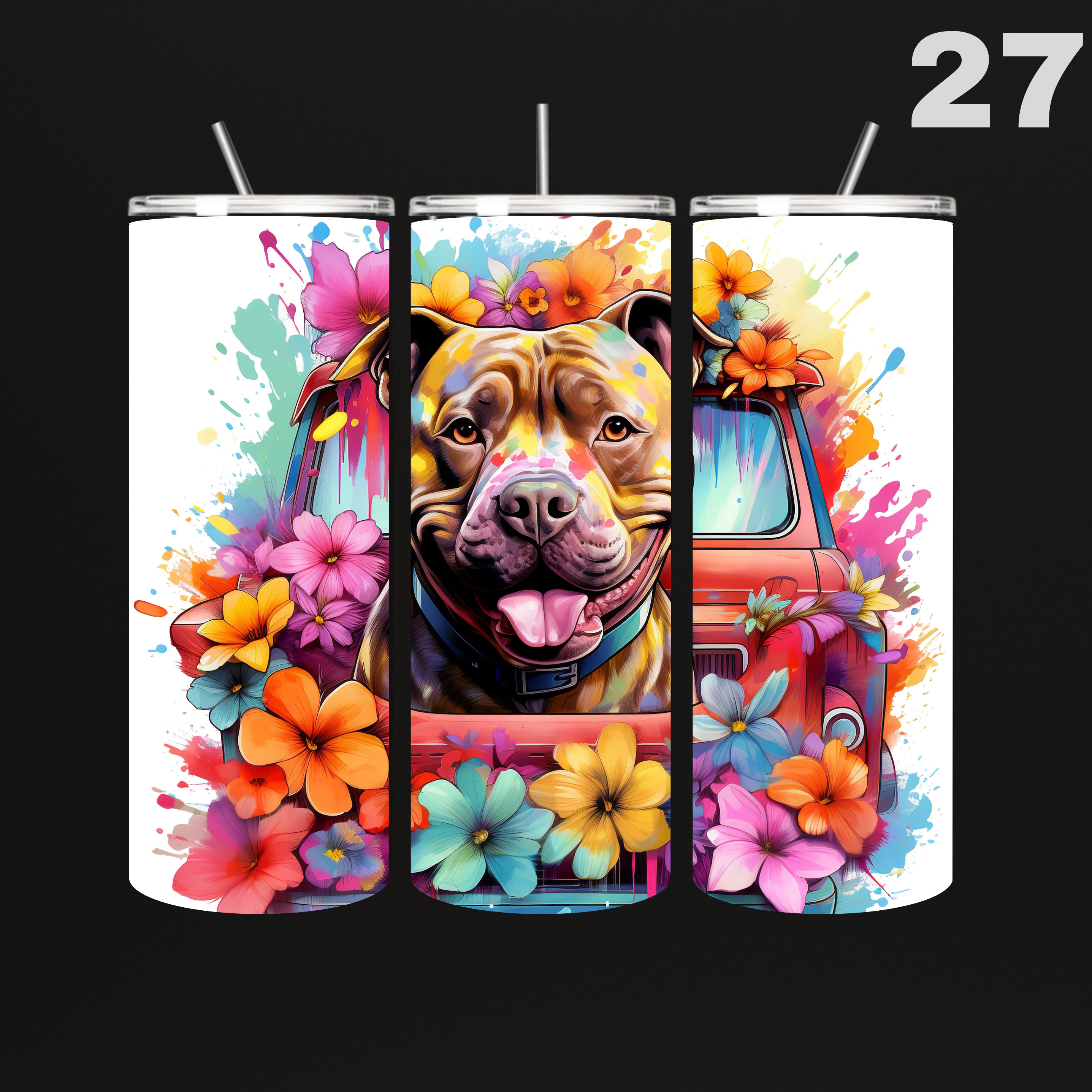 Tumbler Hond Bully's-Bulldogs