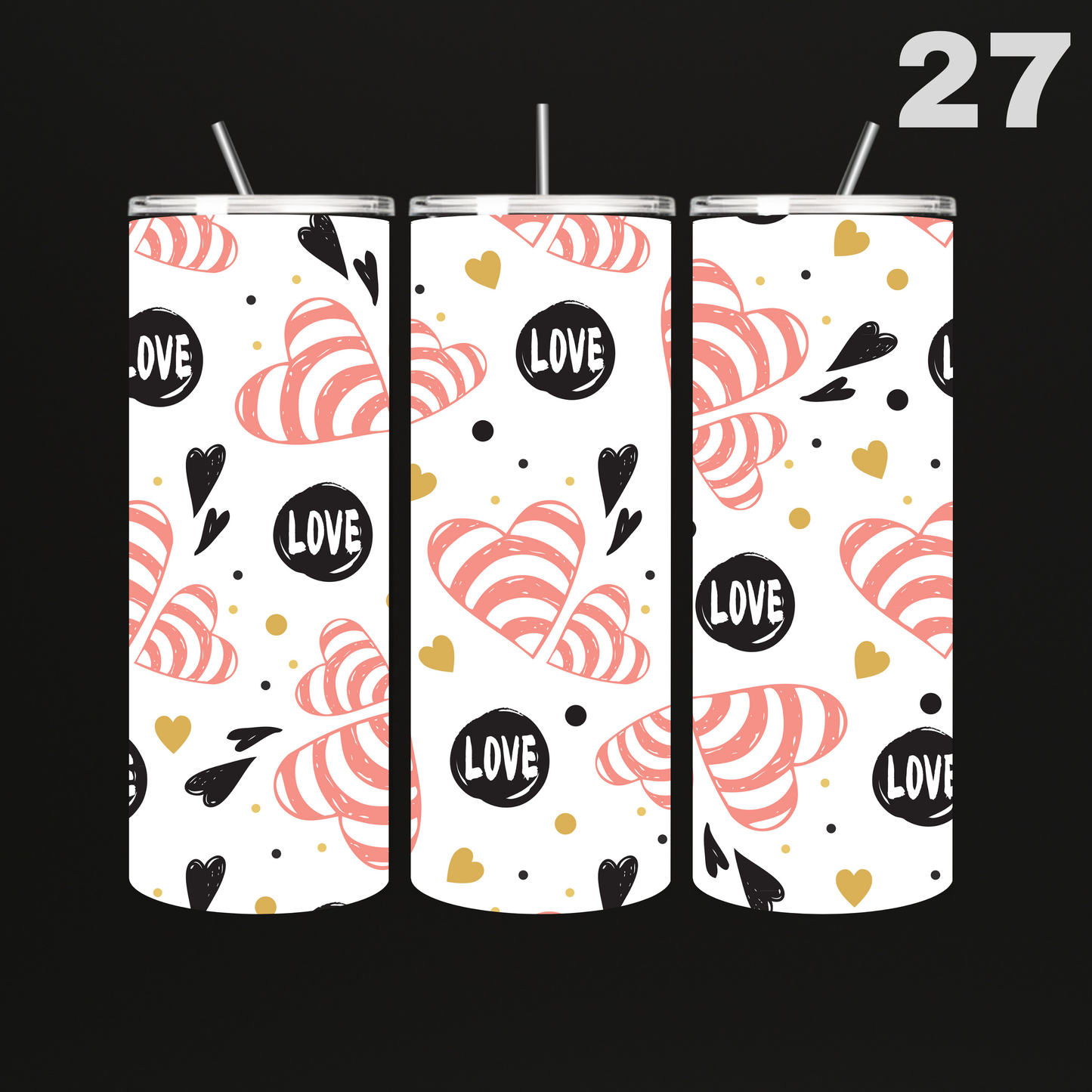 Tumblers Hartjes