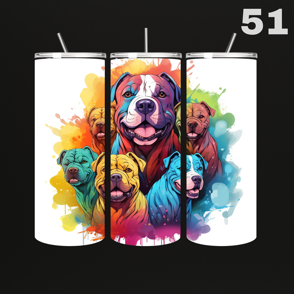 Tumbler Hond Bully's-Bulldogs