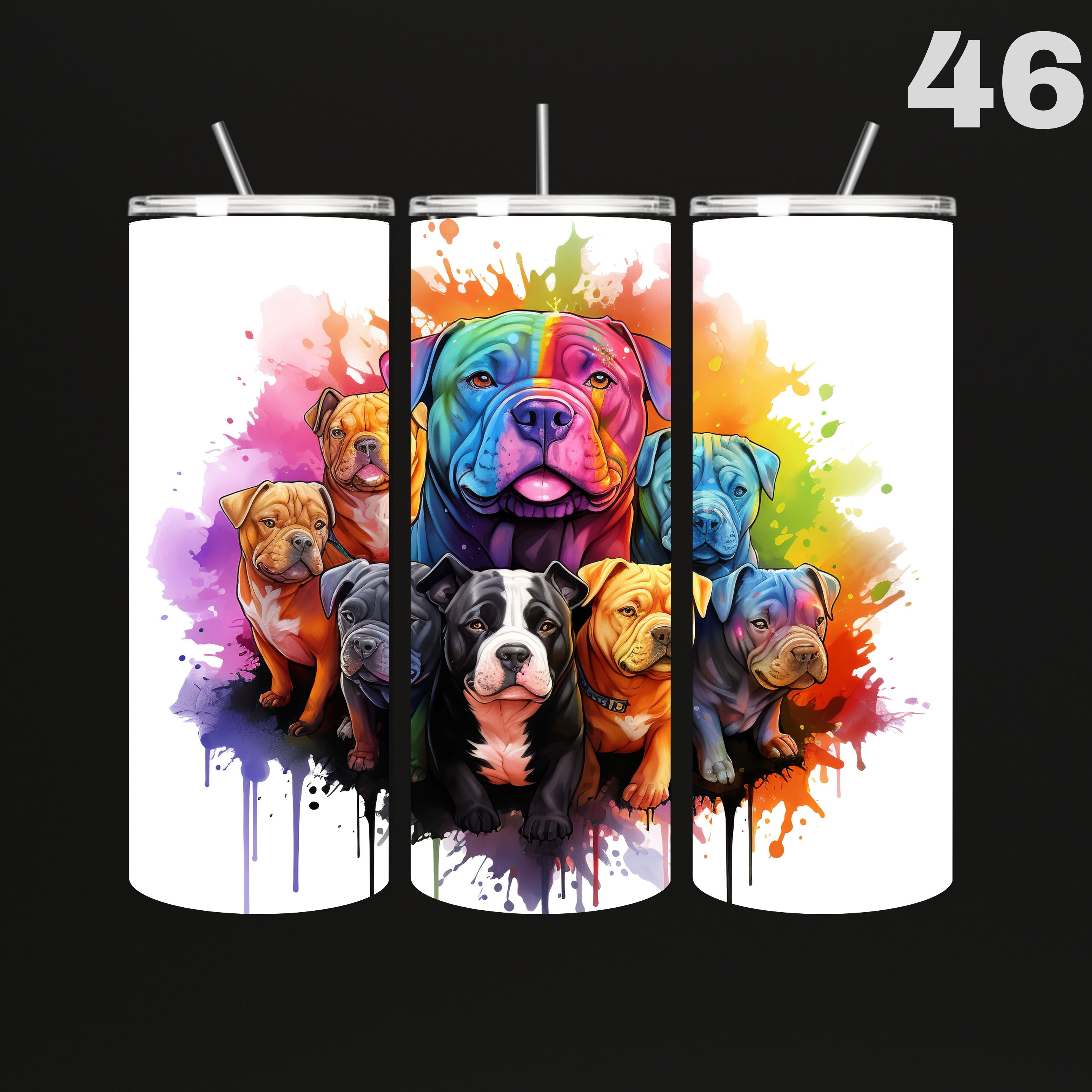 Tumbler Hond Bully's-Bulldogs
