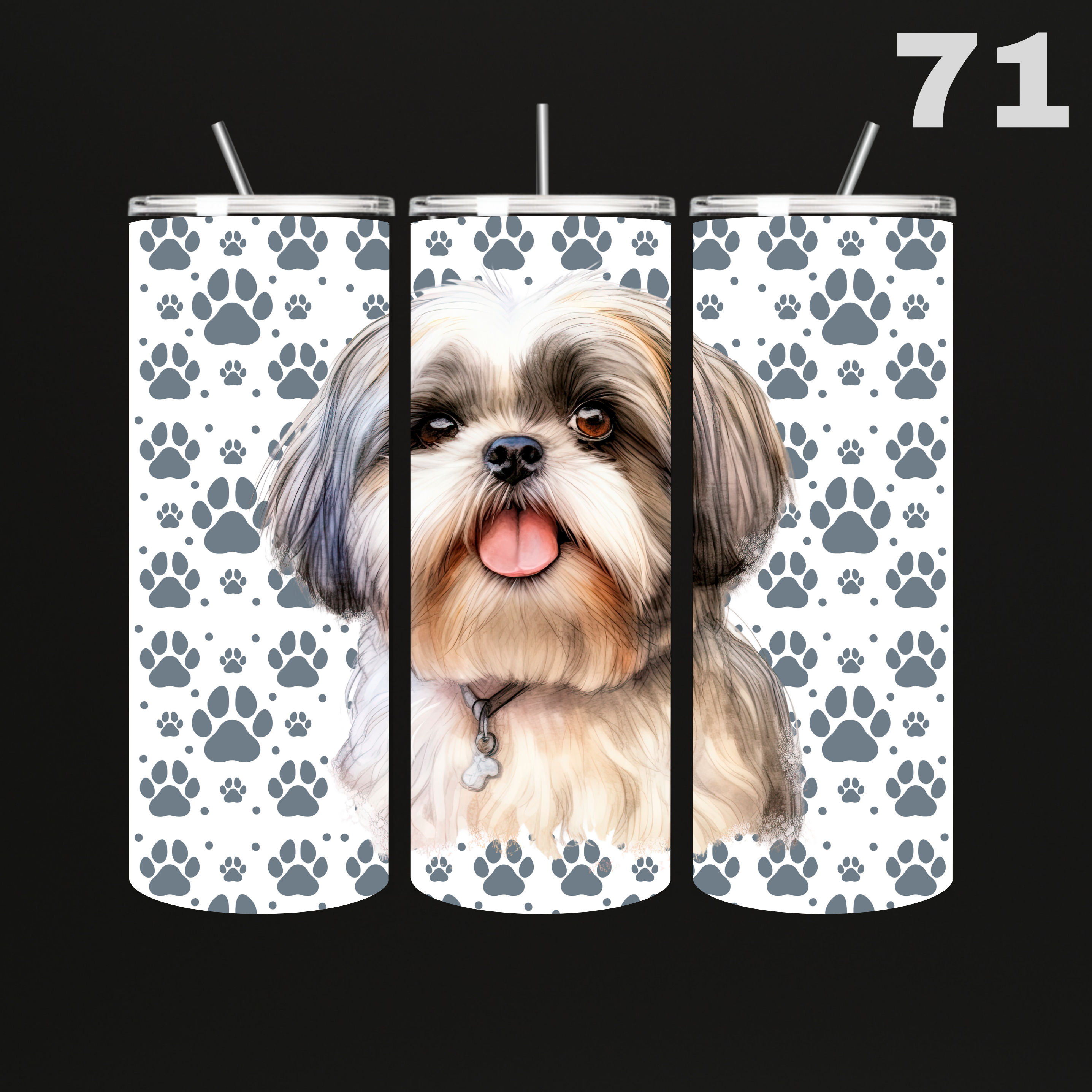 Tumbler Hond Pootjes