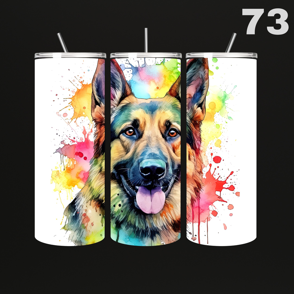 Tumbler Hond Olie