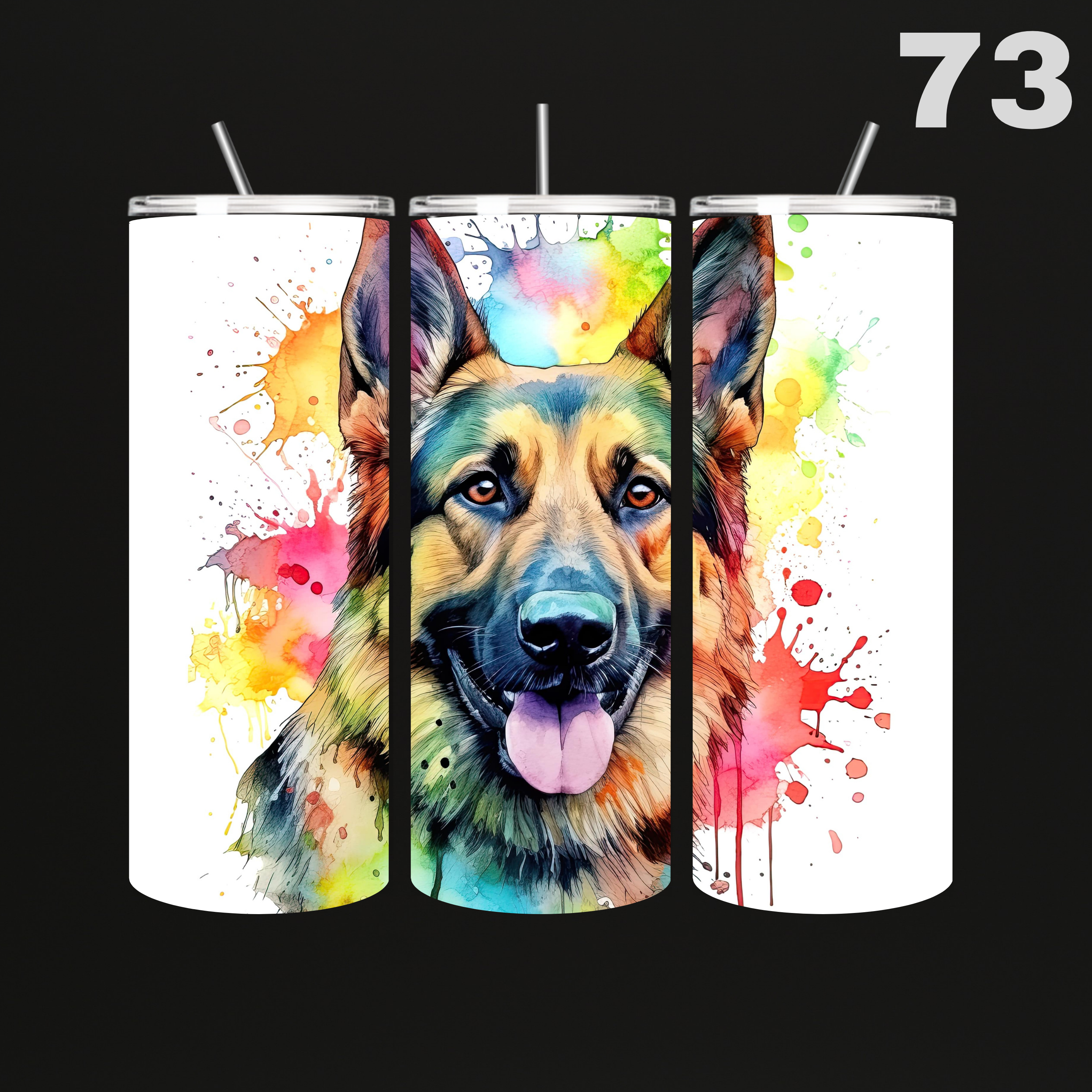 Tumbler Hond Olie